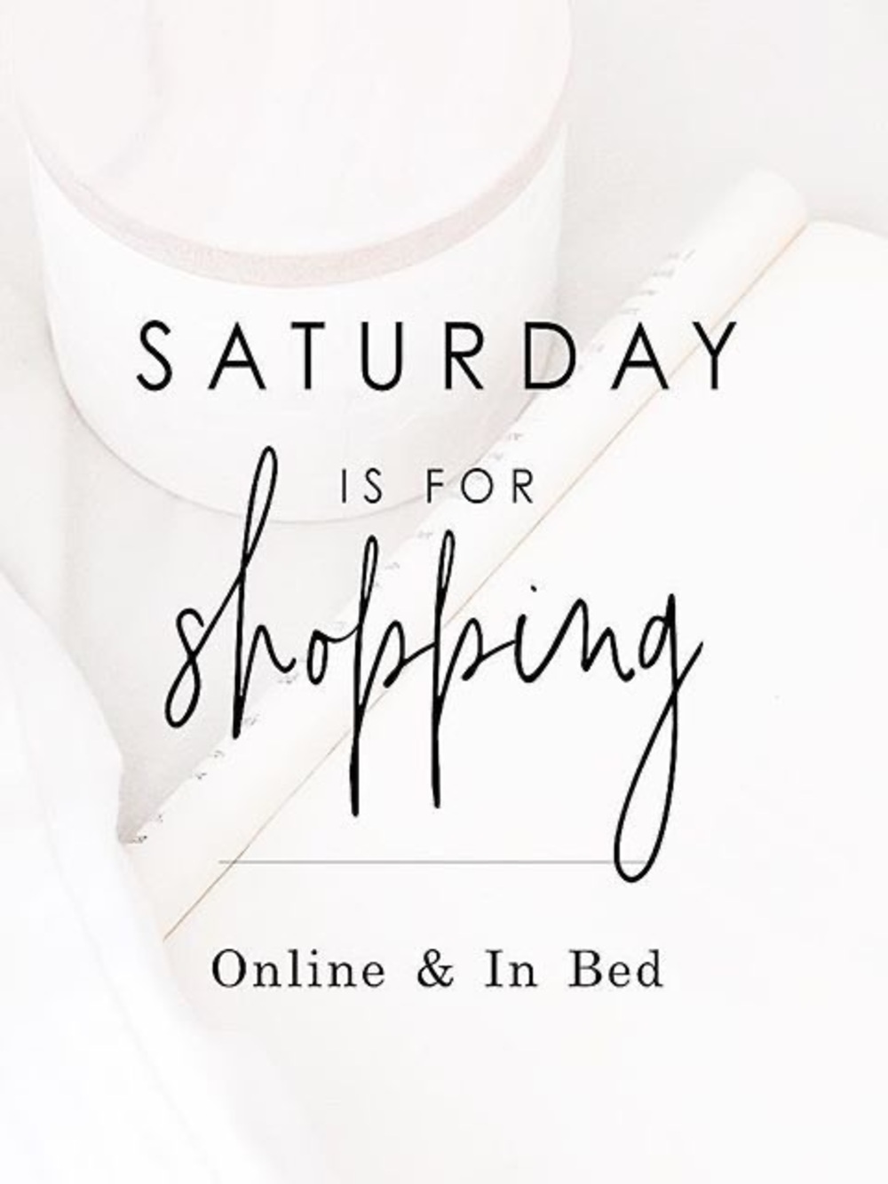 ✨🛍️ Saturday Is For Shopping!!